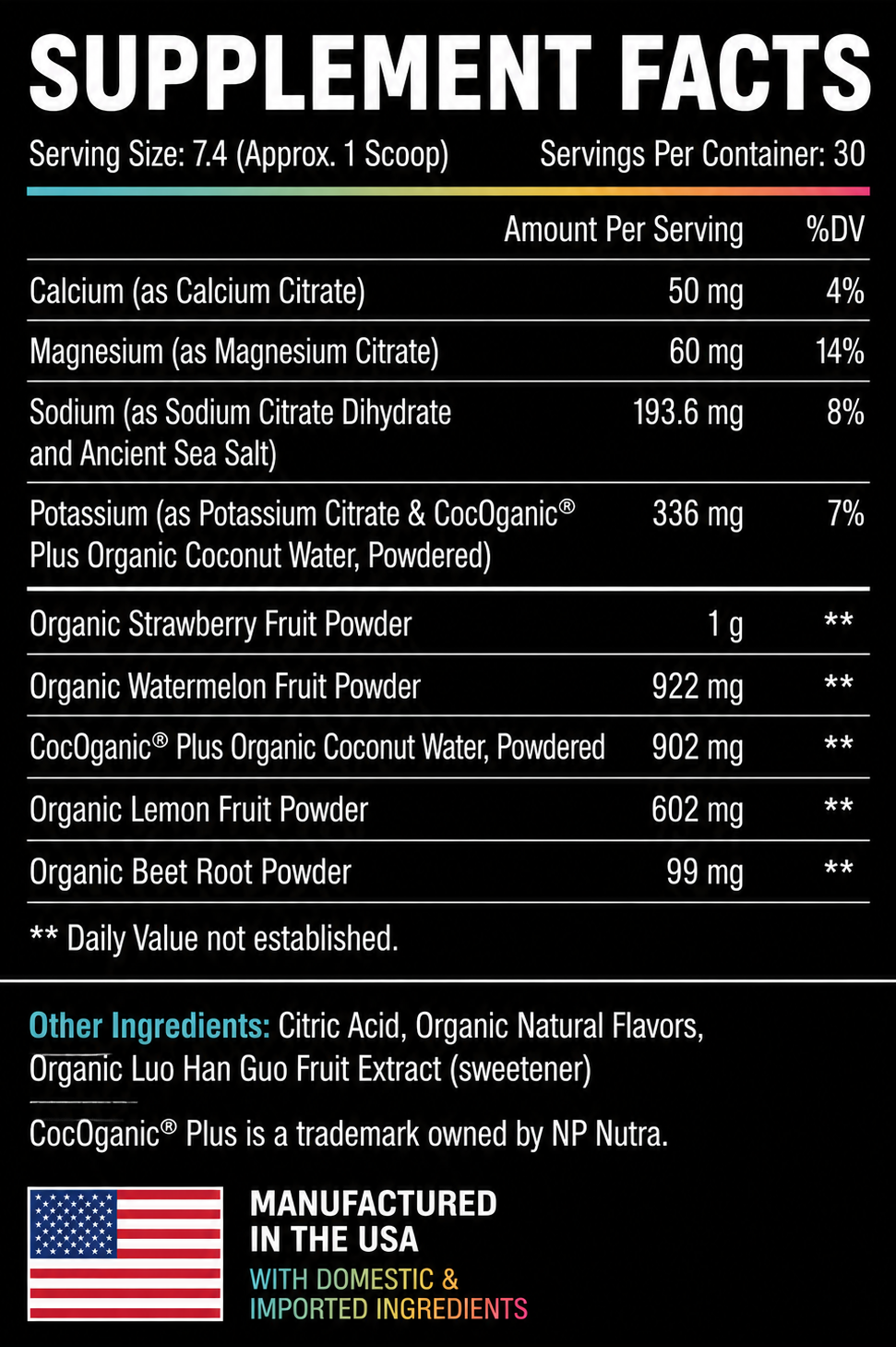 Keiki Fuel Mixed Berry | 30 Servings | $1.33 Per Serving