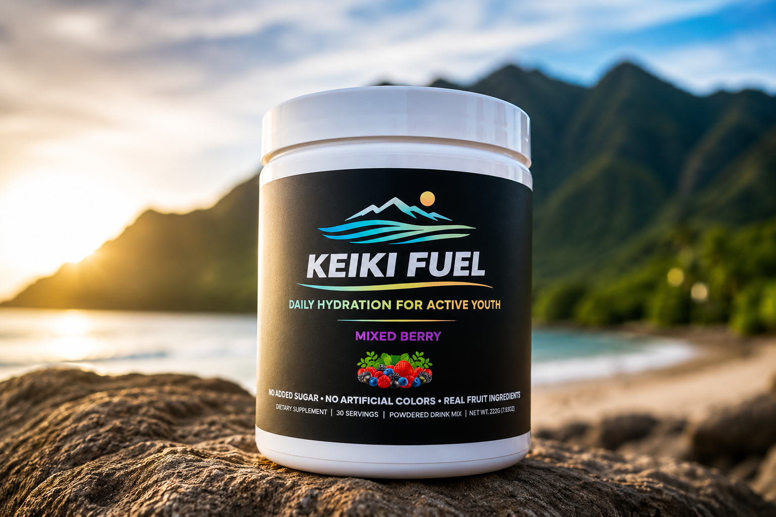 Keiki Fuel Mixed Berry | 30 Servings | $1.33 Per Serving
